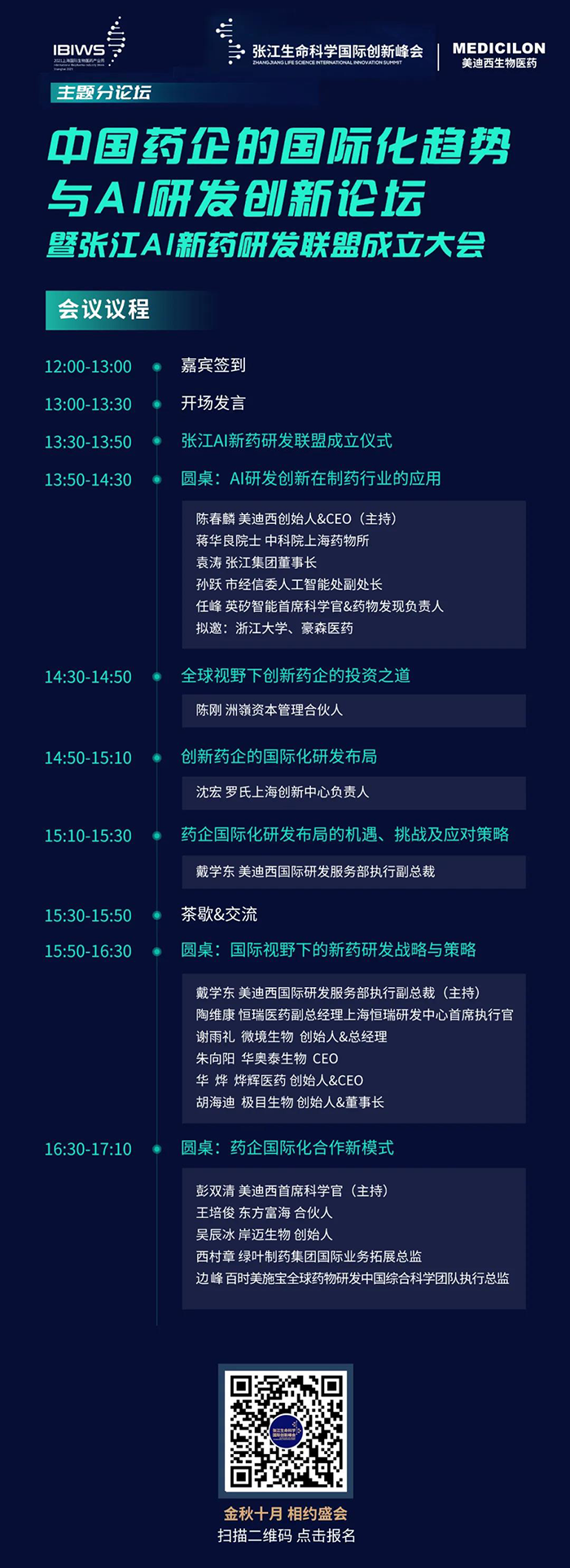 中国药企的国际化趋势与AI研发创新论坛暨张江AI新药研发联盟成立大会 中国药企的国际化趋势与AI研发创新论坛暨张江AI新药研发联盟成立大会