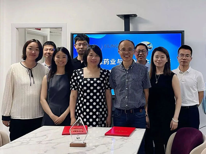 美迪西与西岭源药业结成战略伙伴关系.jpg 美迪西与西岭源药业结成战略伙伴关系.jpg