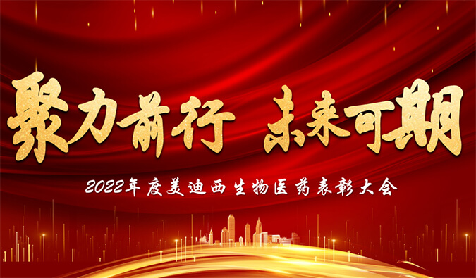 聚力前行，未来可期 | 美迪西召开2022年度表彰大会 
